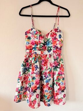 Miss Avenue NWT Floral Spaghetti Dress Size S